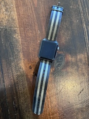 Apple Watch Series 2 42mm Space Gray Aluminum Case - NATO Strap - James Bond