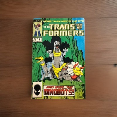TRANSFORMERS (1984) #8 DINOBOTS 1ST APPEARANCE 1985~VF/NM