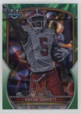 2022 Bowman U Chrome Green Lava Refractor 11/99 Rakim Jarrett #2 15ik
