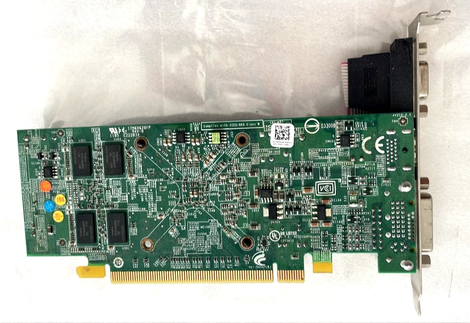 Dell AMD Radeon HD 5450 1GB DDR3 DVI HDMI VGA PCI Video Graphics Card - Image 3 of 4