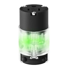 1 Pack Lighted 15 Amp 125 Volt Extension Cord Replacement Ends Fema