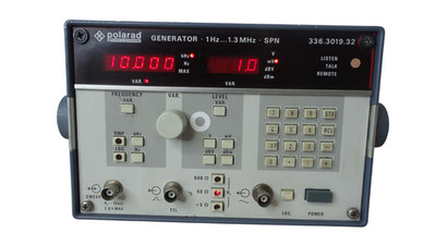 ROHDE SCHWARZ POLARAD GENERATOR 1HZ...1.3 MHZ SPN 336.3019.32