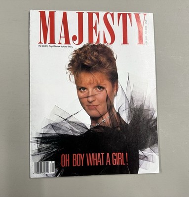 Majesty Magazine Vol 9 No.4 August 1988 Oh Boy What A Girl!
