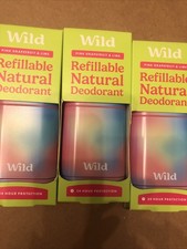 3 X Wild Deodorant 
