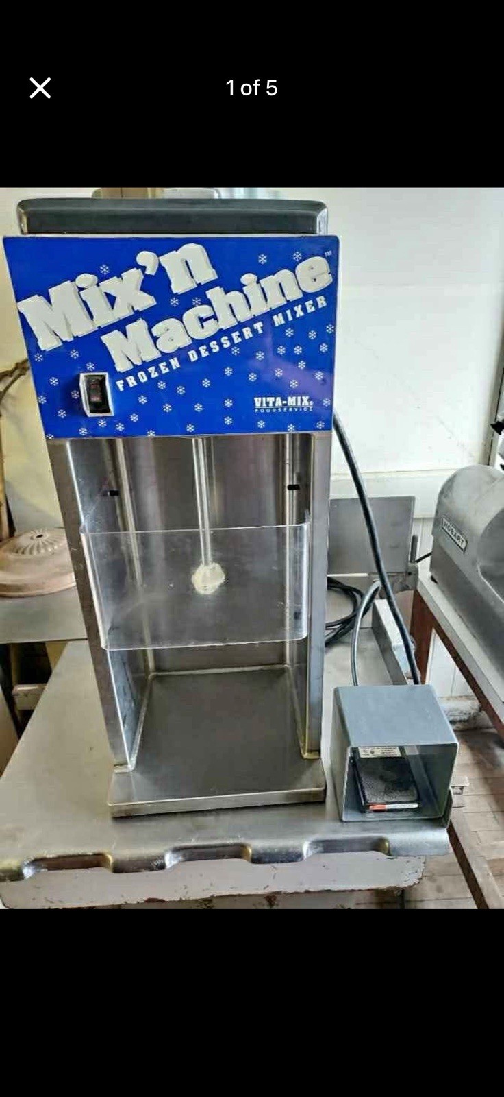 VitaMix Mix&rsquo;n Machine - Frozen Dessert Mixer VM0800 Ice Cr