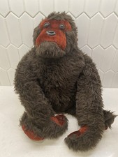 1975 Vtg R. DAKIN  CO Poseable Stuffed Gorilla 70's Monkey Ape Plush Toy koko