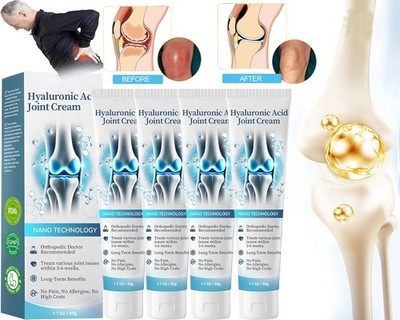 2026 - Hyaluronic Acid Joint Cream - Joint- Knee Pain Relief 1.76oz/ 50g 1-5PCS