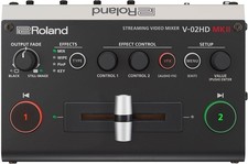 Roland V-02HD MK II Streaming Video Mixer Pro A/V Brand IN BOX New