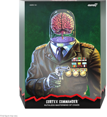 Cortex Commander Super7 Ultimates The Worst 7'' Figure Staff Tank Globe Pigeon Ho