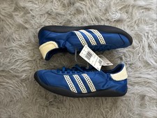 Adidas x Wales Bonner Karintha Satin Shoes Royal Blue Men's 10.5 JR1774 Samba