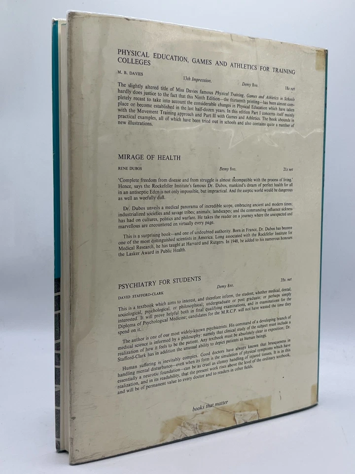 The Physique of the Olympic Athlete J.M. Tanner Hardcover George Allen & Unwin - Image 4 of 4