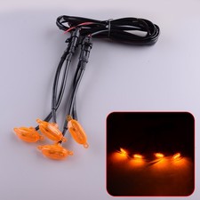 4x ambre LED feux de jour Grille pour Nissan Titan XD 2016-2021 camion DRL com