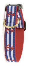Up Country Dog Collar, Anchors Away, Adjustable, Made In USA, XL BRAND NEW