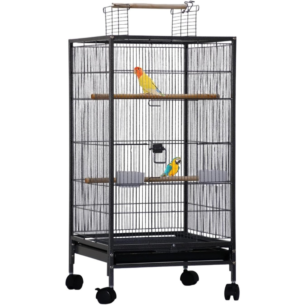 + Rolling Stand & Open Top For Bird