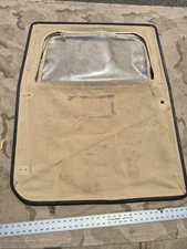 AM General Hmmwv Humvee Hummer H1 OEM Soft Door LH Front M998 Driver