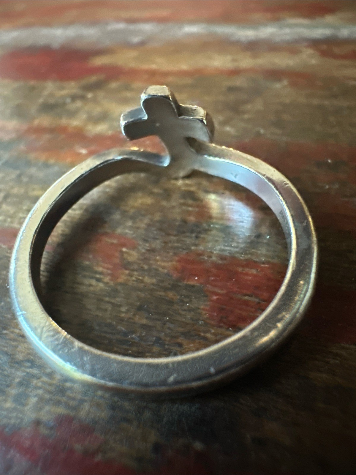 James Avery Script Initial “T” ring sterling silv… - image 4