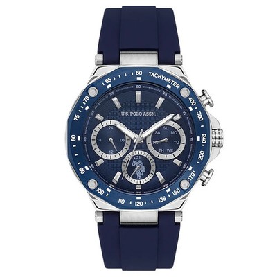 U.S. Polo Assn. USPA1076-06 Dial Blue Tone Men's Wristwatch