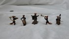 12 Native American Indian on Horse Figures Original Box Iconic Image Rare Metal — photo 9