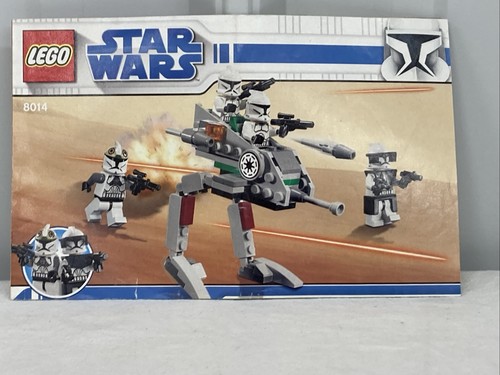 100% Complete Set Star Wars - Clone Walker Battle Pack #8014 - w/instructions - Picture 3 of 6