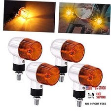 4PCS Motorcycle Turn Signal Lights Motorbike Indicators Universal Turn Signal-4