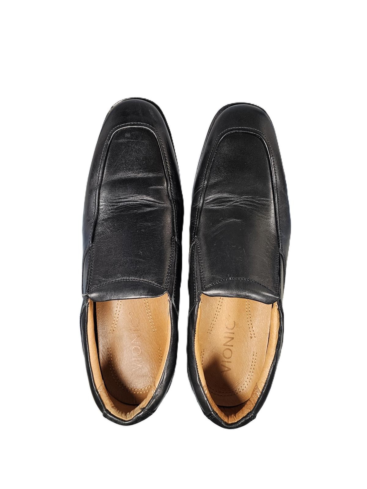 Classic Vionic Spruce Sullivan Black Leather Loaf… - image 7