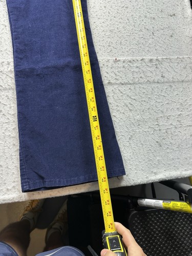 Vintage Men’s Wrangler Corduroy Bootcut Flare Pants 70s Western Blue 30x32 70s by Wrangler, $29.95 - Photo 8
