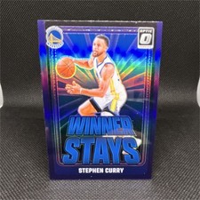 Panini 2024-25 Donruss Optic Stephen Curry Winner Stays Prizm #3 Warriors