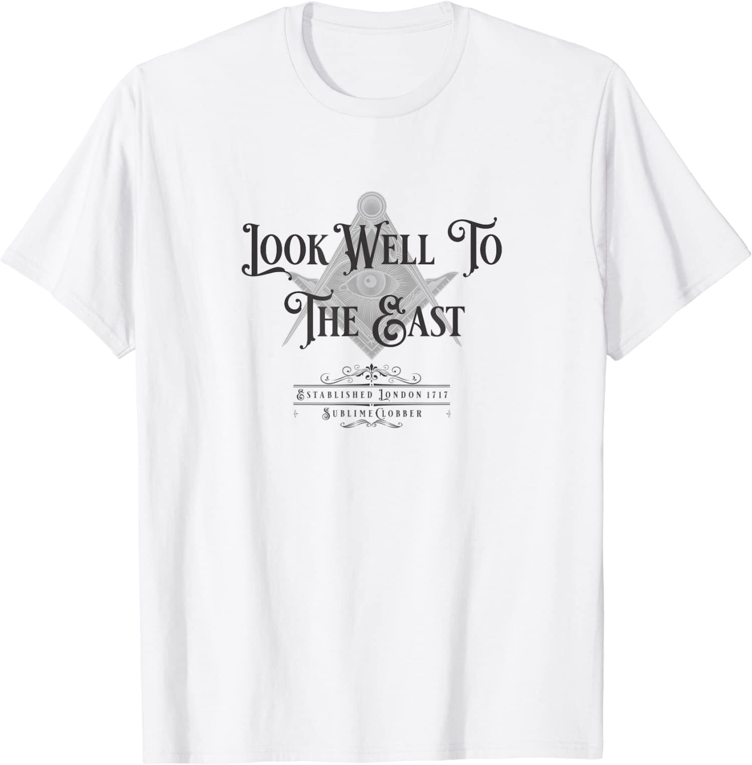 NEW LIMITED Masonic Freemason With Look Well To The East T-Shirt | eBay