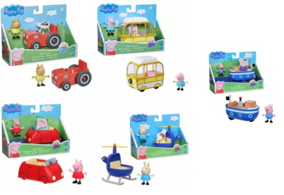 Peppa Pig Wutz - Hasbro, Fahrzeug, Campervan, Boot, Vehicles, Boat, Car, Figur