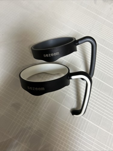 2 pieces Tumbler Handle, Anti Slip Travel Mug Grip Cup Holder 20 oz