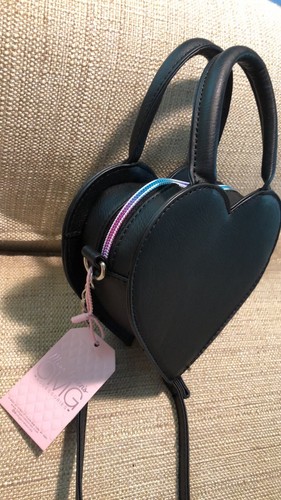 MISS GWEN’S OMG Glittery Heart Purse For Girls. NEW NEW NEW W Tag - Picture 4 of 8