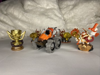 Skylanders Superchargers Land Racing Action Pack Double Dare Trigger Happy Gold  eBay