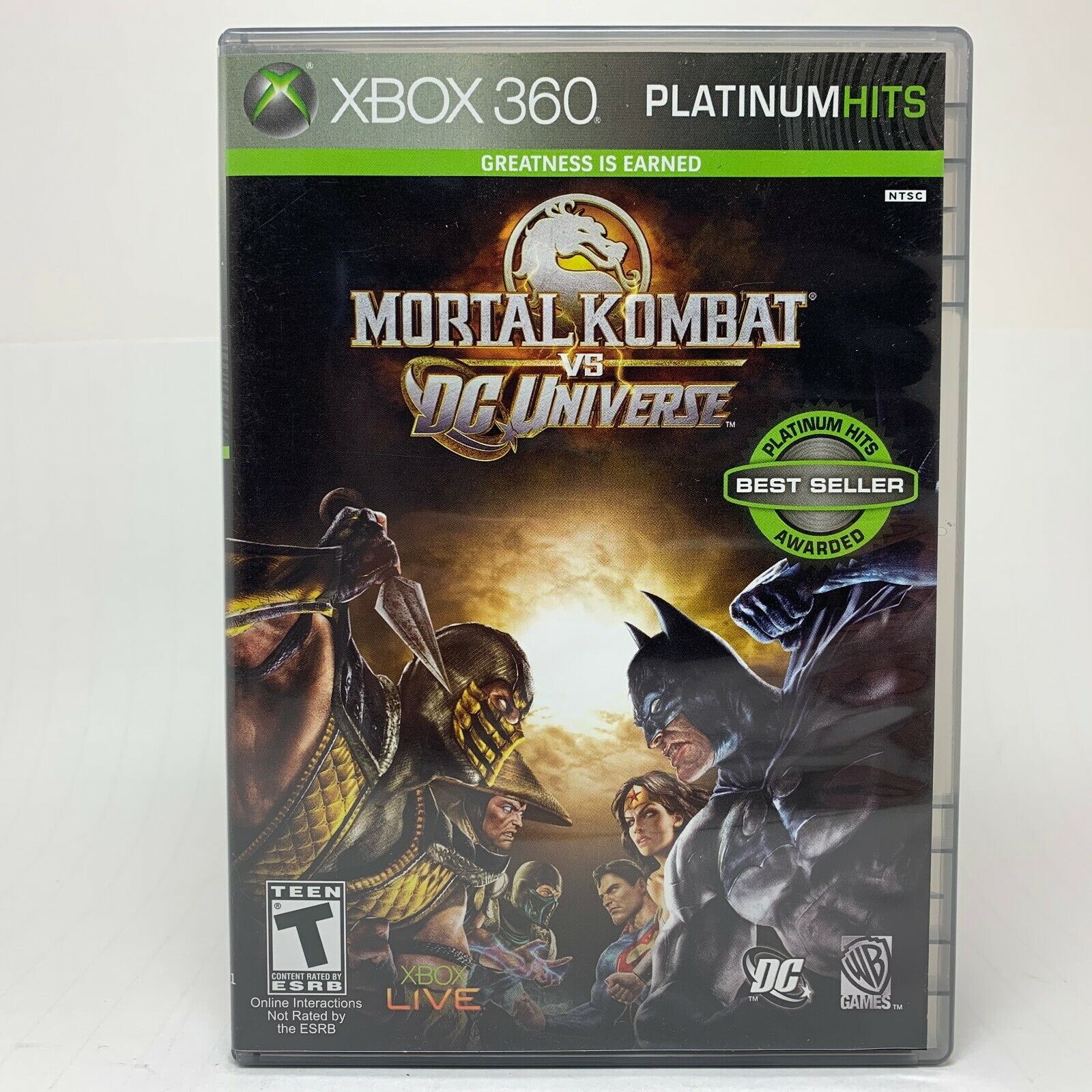 Xbox 360 : Mortal Kombat vs. DC Universe VideoGames 31719300747