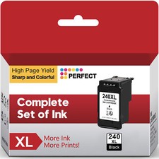 1 Pack PG-240XL Black Color Ink Cartridges For Canon PIXMA MX512 MX522 MX532