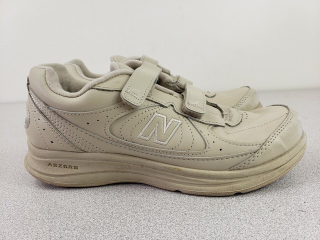 New Balance WW577VB Womenâs Bone Ivory Beige Color Walking Shoes Size 7 B EUC | eBay