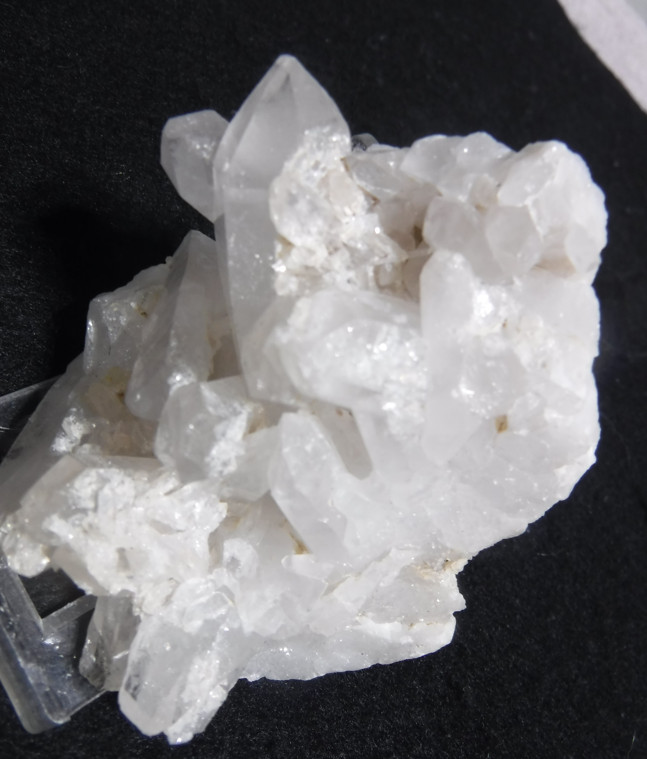 Arkansas Quartz crystal plate from Fiddlers Ridge,  north from Avant, Arkansas