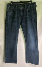 Men's Gently Worn 34x30 Levi's 527 Boot Cut Jeans