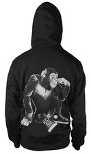 Chimpanzee Hoodie Sweatshirt Hoody Pullover Monkey Monkey Style Trend Shoe