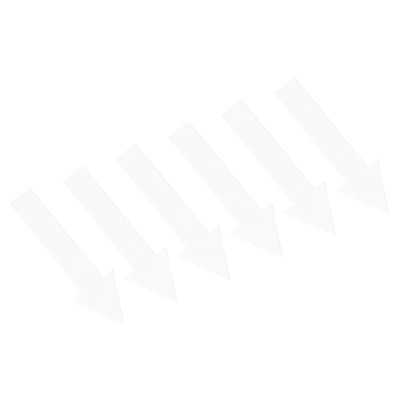 Adesivi A Freccia Per Pavimento E Pareti - 15 Pezzi PVC Rimovibili, Impermeabili, Per Indicazioni (Giallo) - Foto 6