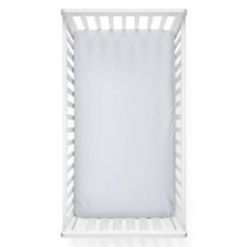 Caden Lane Fitted Crib Sheet, Breathable  Temperature-Regulating Bamboo Visc...