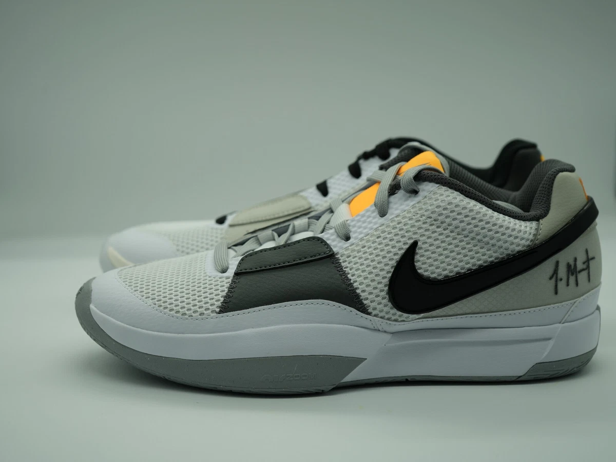 Nike Ja 1 Sneakers Mens Size 11.5 White Smoke Grey DR8785-100 Nike JA 1  main image 3