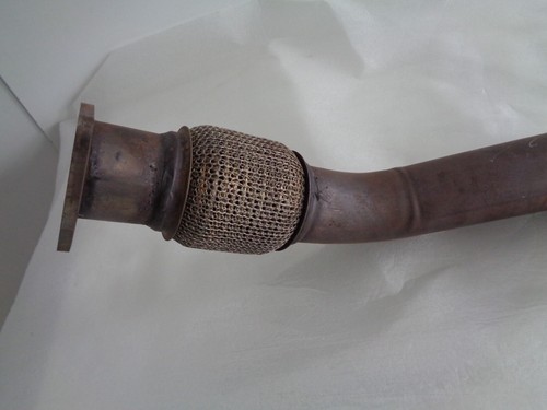 Tubo de escape original Audi RS6 4G 4G0254350K silenciador derecho RS7 V8 4.0 - Imagen 2 de 4