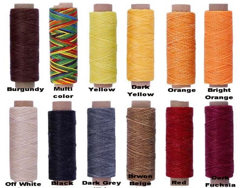 5/10m Waxed 0.8mm Thread Flat Wax Cord Cotton Craft Sewing Jewelry Making String - Picture 45 of 45