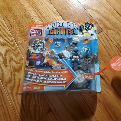 Mega Bloks Skylanders Giants CHOP CHOP Battle Portal Build Slide Smash NEW