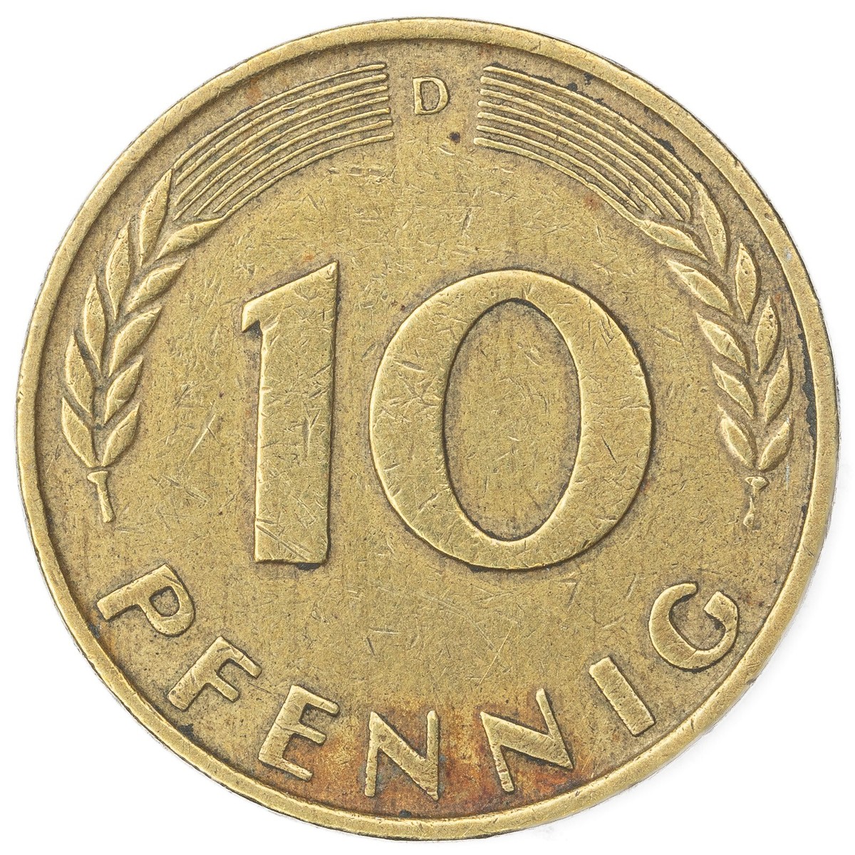 10 pfennig 1950 D | eBay
