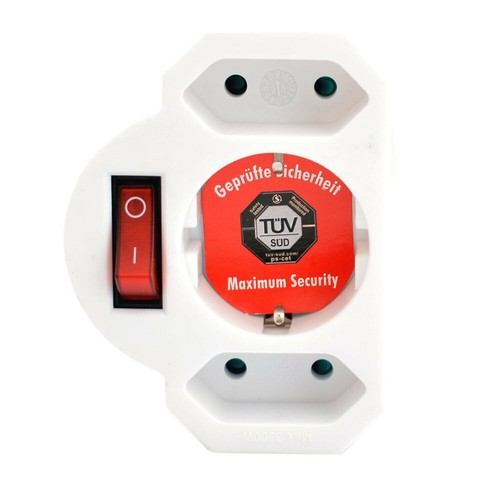 Steckdosenleiste Mehrfachsteckdose Steckdose Euro Mehrfachstecker 2 3 4 fach USB - Bild 15 von 16