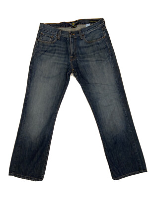 Lucky Brand Jeans 221 Original Straight Blue Size 33x30 Excellent Condition