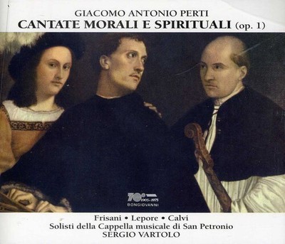 PERTI / FRISANI / LEPORE / CALVI / VARTOLO - CANTATE MORALI E SPIRITUALI NEW CD
