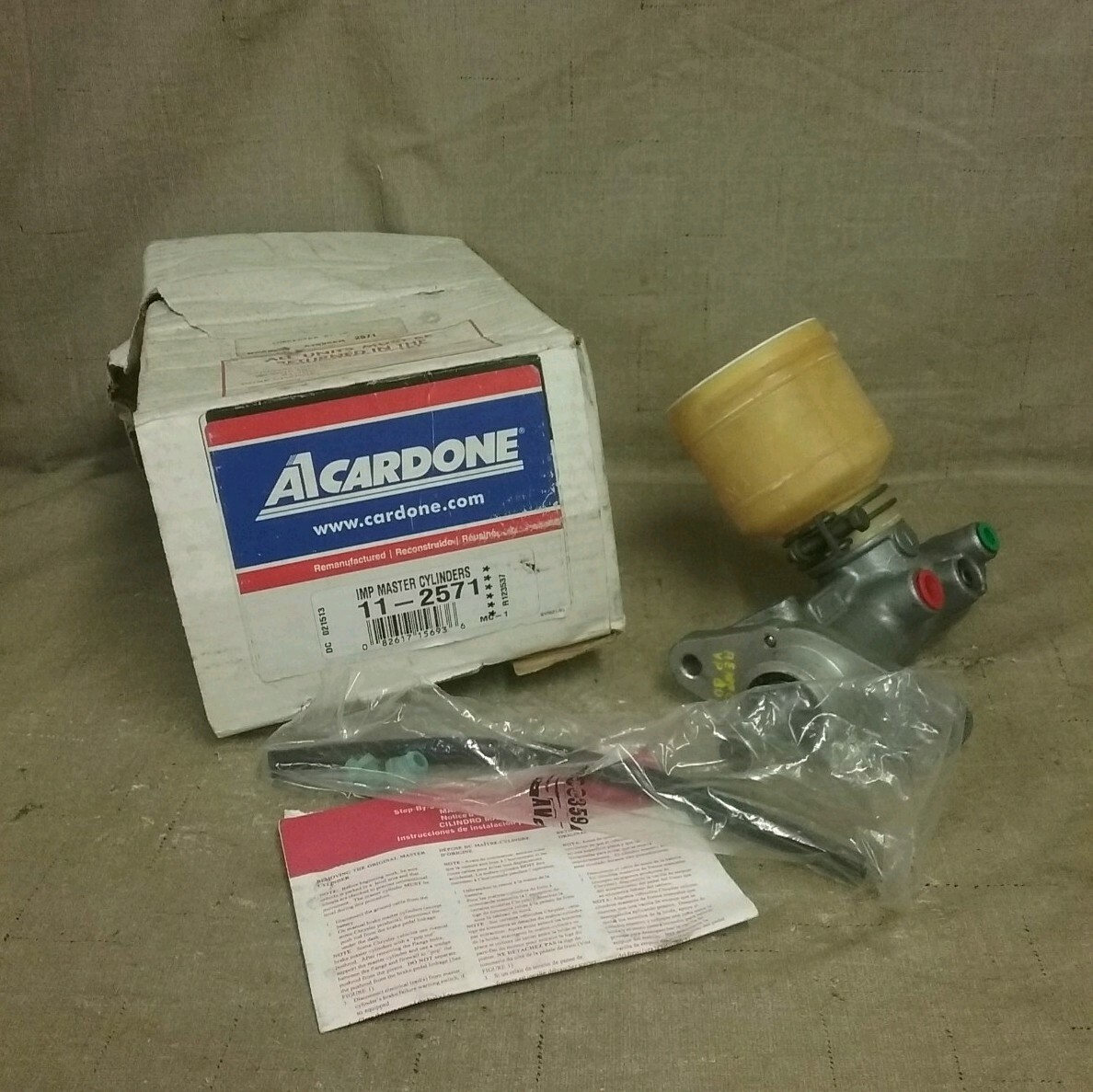 New A1 Cardone Remanufactured Brake Master Cylinder 112571 eBay