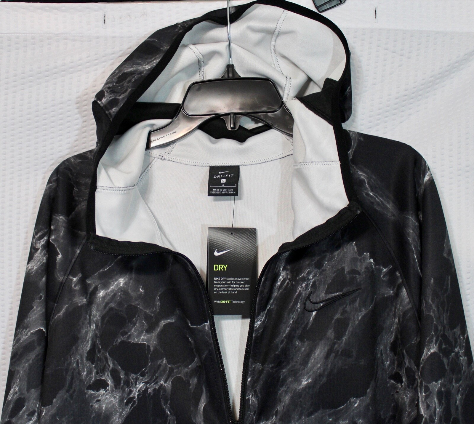 nike spotlight full zip hoodie